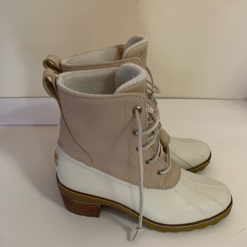 Classic Sperry Duck Boots with Heel